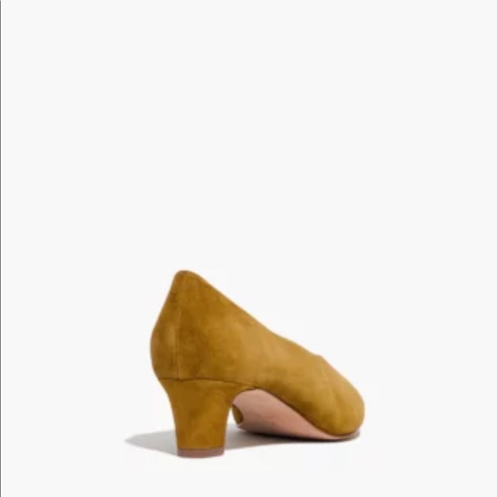 Madewell Etta Pump in Spiced Olive Suede✨